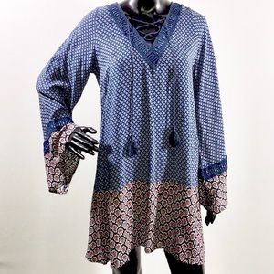 Anthropologie | Paisley Print Tunic Dress